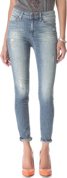 Paige Hoxton Ultra Skinny Jeans - Lyst