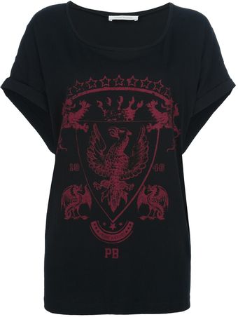 Pierre Balmain Coat Of Arms T-Shirt - Lyst