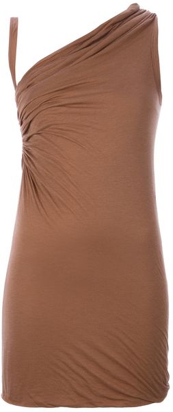 Rick Owens Lilies Asymmetric Top - Lyst