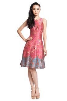 Tracy Reese  Wallpaper Combo Frock - Lyst
