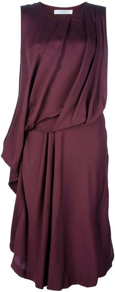Viktor & Rolf Gathered Sleeveless Dress - Lyst