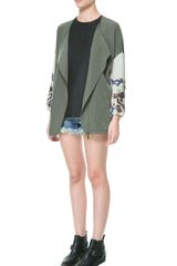 Zara Kimono with Zip and Dragon Sleeves