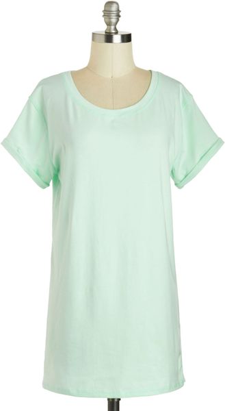 ModCloth Simplicity On A Saturday Top in Mint - Lyst