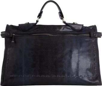 Zagliani Karung Muna Document Holder Satchel - Lyst