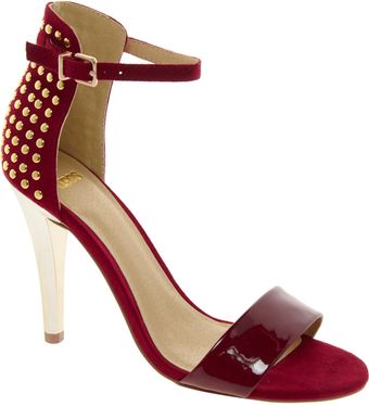 Asos Hotspot Studded Heeled Sandals - Lyst