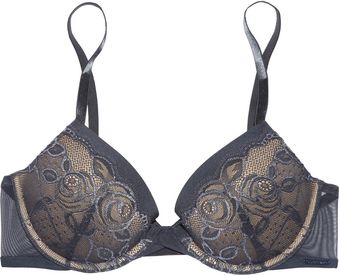 Calvin Klein Honeysuckle Rose Lace Contour Bra - Lyst
