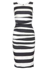 Dolce & Gabbana Silk Dress with Ruched Detail