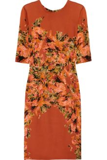 Erdem Ivy Printed Silk Dress - Lyst