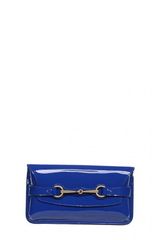 Gucci Patent Leather Clutch with Horsebit