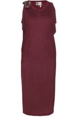 Lanvin Jersey Dress with Embellishment
