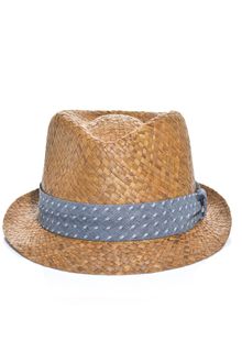 Rag & Bone Straw Trilby Hat - Lyst