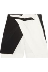 Roland Mouret Folded Crepe Shorts