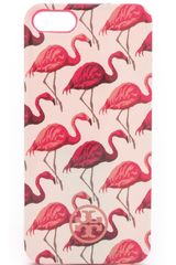 Tory Burch Flamingo Softshell Iphone 5 Case