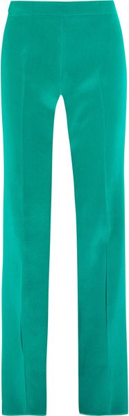 Gucci Silktwill Flared Pants - Lyst