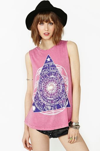 Nasty Gal Zodiac Muscle Tee - Lyst