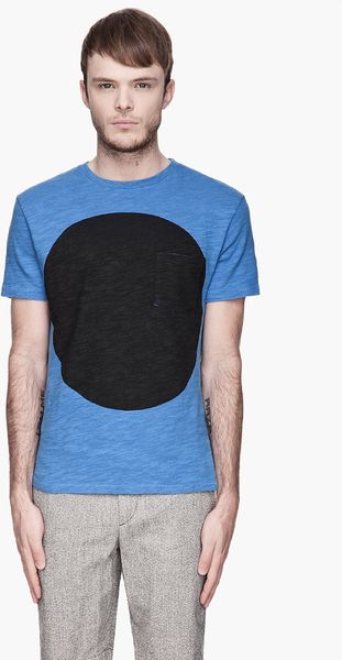 Rag & Bone  Circle Pocket T-Shirt - Lyst