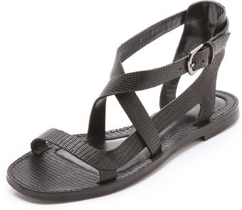 Sigerson Morrison Ariel Strapped Sandals - Lyst