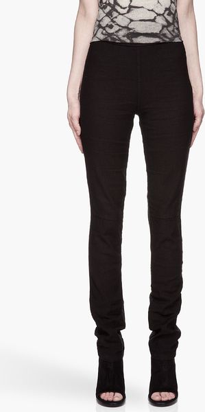 Silent By Damir Doma Black Pitelea Mixed Leggings - Lyst
