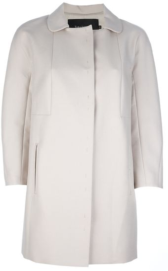 Tara Jarmon Cotton Coat - Lyst