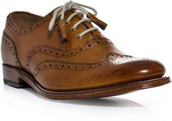 Grenson Leather Brogues - Lyst