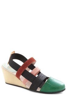 ModCloth Texture Expert Wedges - Lyst
