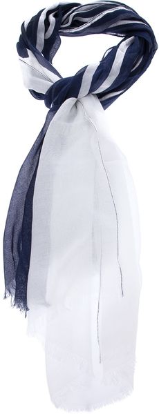 Neil Barrett Striped Scarf - Lyst
