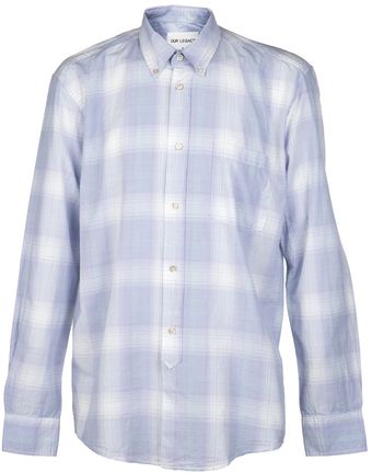 Our Legacy '1940s handloom' shirt - Lyst