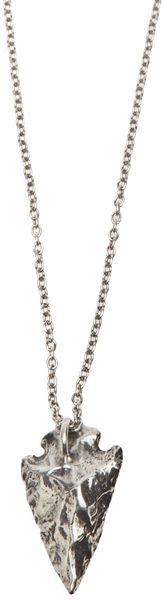 Pamela Love Mini Arrowhead Pendant - Lyst