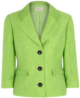 Precis Petite Apple Pleat Collar Jacket - Lyst