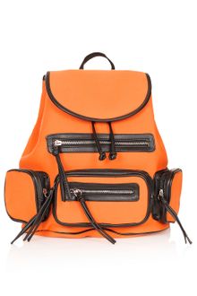 Topshop Neoprene Backpack - Lyst