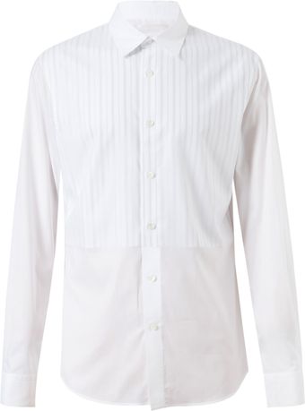 Alexander McQueen Layered Striped Cotton Shirt - Lyst