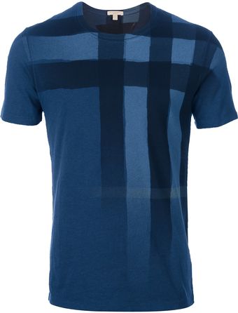 Burberry Brit Supernova Check Tshirt - Lyst