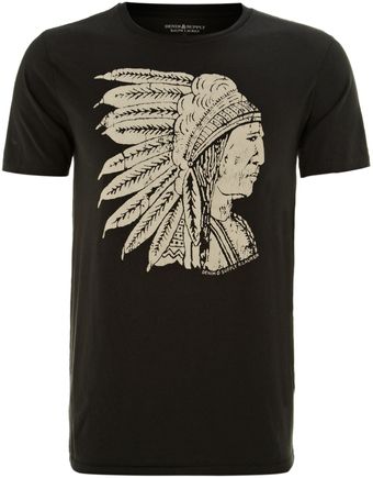 Denim And Supply Ralph Lauren Chief Printed Tshirt - Lyst