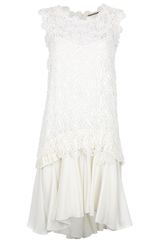 Ermanno Scervino Floral Lace Dress
