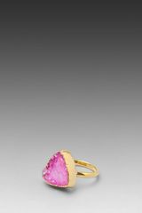  Jnb Adriana Classic Band Ring in Goldpink