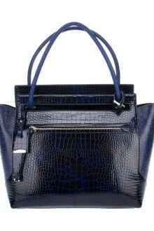 Jil Sander Crocco Tote - Lyst