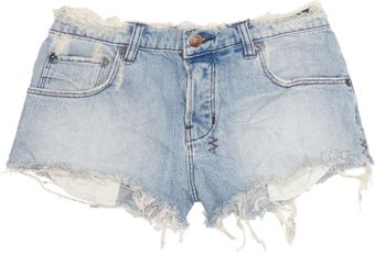 Ksubi Alberceque Distressed Denim Shorts - Lyst