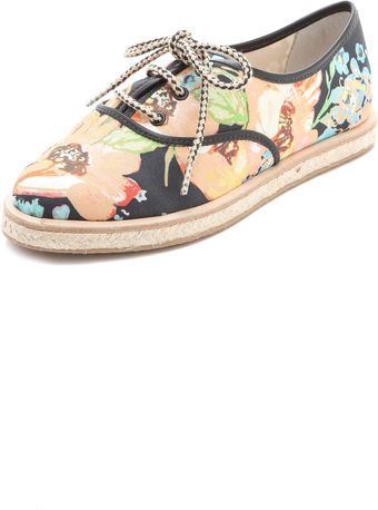 Loeffler Randall Odile Espadrille Tennis Shoes - Lyst