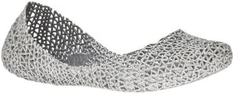 Melissa Glitter Ballet Flat - Lyst