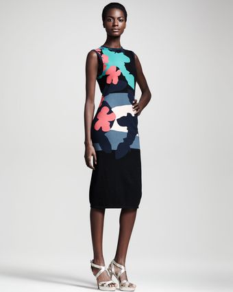 Opening Ceremony Tropical Intarsia Dress - Lyst