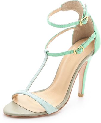 Plomo Liliana Tonal Colorblock Sandals - Lyst