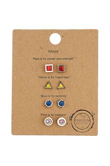 Topshop Mood Stud Earring Multipack - Lyst