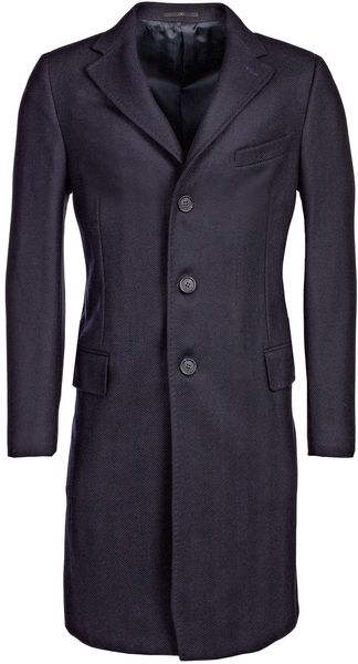Valentino Long Coat - Lyst