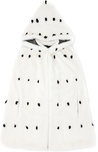 Valentino Mink Cape with Summer Ermine Tips - Lyst