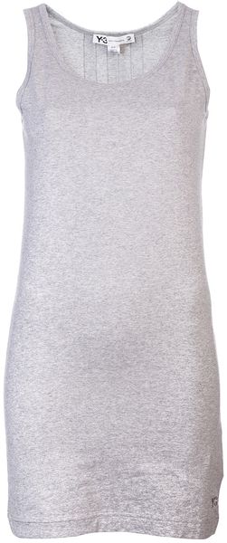 Y-3 Jersey Tank Dress - Lyst