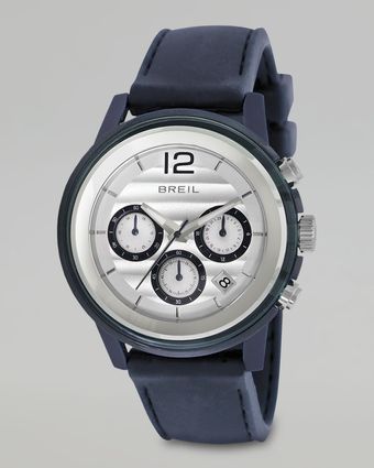 Breil Orchestra Siliconstrap Chronograph Watch - Lyst