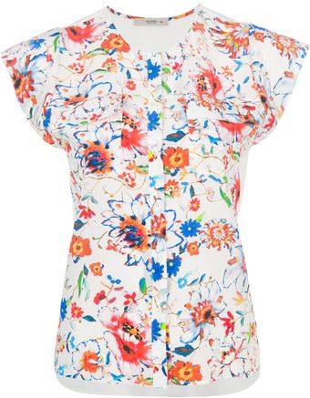Etro Floral Print Shirt - Lyst