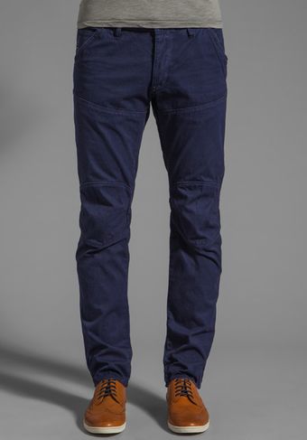 G-star Raw 3d Low Tapered in Brittany Blue - Lyst