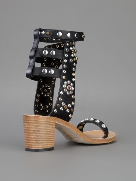 isabel marant sandals studded