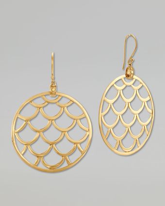 John Hardy Naga 18k Gold Wired Drop Earrings - Lyst